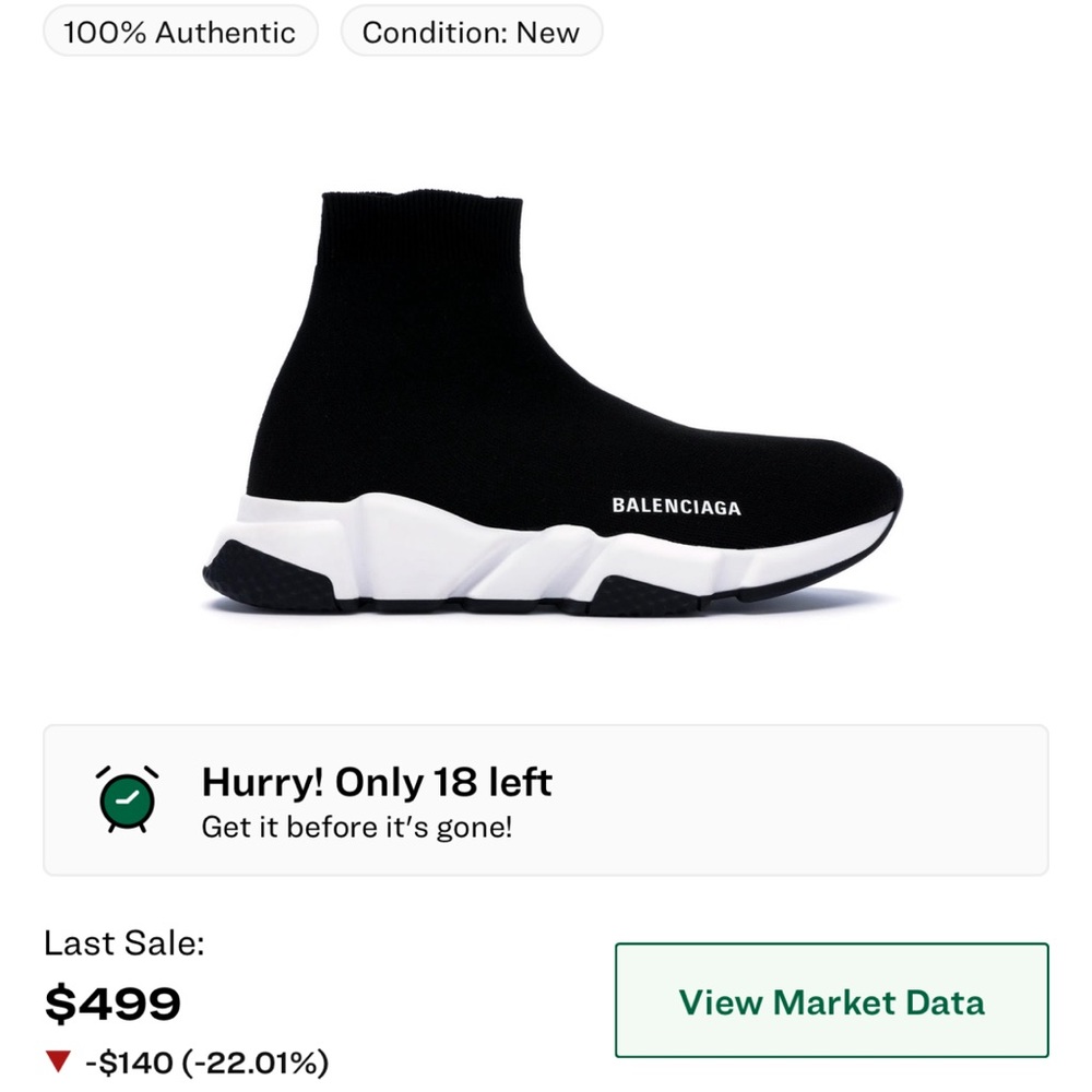 Balenciaga speed trainer